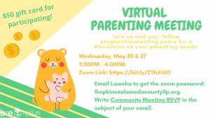 Virtual Parenting Meeting @ Online - Zoom