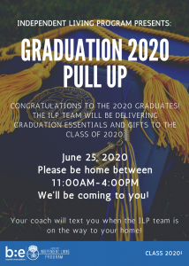 ILP Graduation 2020 Pull Up @ ILP is coming to you!