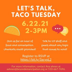 Let's Talk, Taco Tuesday @ Online
