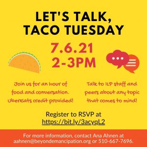 Lets Talk, Taco Tuesday @ Online