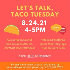 Let's Talk, Taco Tuesday @ Online