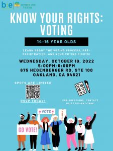 Know Your Rights: Voting (14-16 y/o)