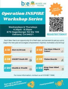 Operation INSPIRE Workshop Series @ Online