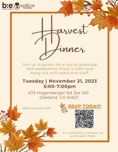 Harvest Dinner @ ILP Office